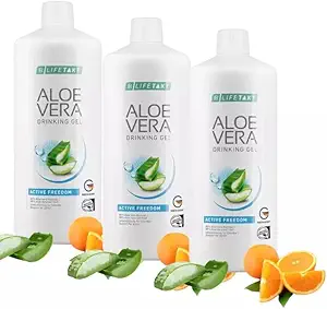 LR Lifetakt Aloë Vera Drinken Gel Actieve Vrijheid Gezondheidszorg Vrouwen Mannen Drinken elke dag Natuurlijke behandeling Set van 3-1000 ml./33.3 fl.oz
