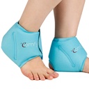 Comfytemp Enkel Ice Pack Wrap voor Zwelling, Plantar Fasciitis, Foot Pain Relief, FSA in aanmerking komen, Gel Packs voor Verwondingen Herbruikbaar, Hete Koude Compressie voor Achilles Tendonitis, Verbrijzelde Enkels, Cadeau, 2 stuks