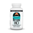 Bron Naturals - Betaine HCl Zoutzuur Bron 650 mg. - 180 tabletten