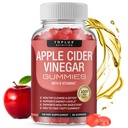 Toplux Apple Cider Vinegar Gummies - 1000mg ACV met B12, Beetwortelwortel, Granaatappel voor Immune System, Detox & Cleanse, Gummy alternatief voor Apple Cider Vinegar Capsules, voor mannen Vrouwen, 60 Gummies