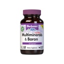 Bluebonnet Multi Mineral Plus Boron Vegetarian Capsules zonder ijzer, White 90 Tellen