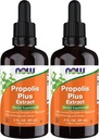 NU Supplementen, Propolis Plus Extract vloeistof met druppel, kruidensupplement, 2-Ounce (verpakking van 2)