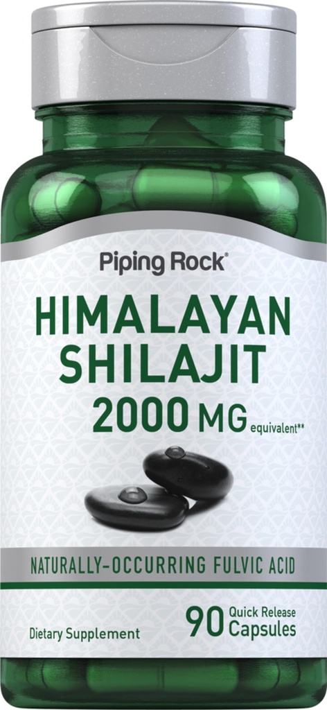 Piping Rock Shilajit Capsules 