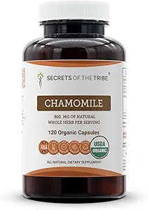 Geheimen van de stam kamille USDA Biologische 120 Capsules 