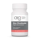 Allergie Onderzoeksgroep Zink Picolinaat Supplement - Ondersteunt Normale Gezondheid Immune Response, Zeer Biobeschikbaarheid, Goed-Absorbed, Hypoallergeen, Vegetarische Capsules - 60 Tellen