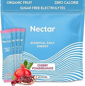 Nectar Energy Booster - Biologische Cafeïne, B12 & Elektrolyten - Suikervrij & Zero Calorie 