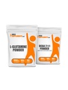 BulkSupplements L-Glutamine 500g + BCAA 2:1:1 500g bundel