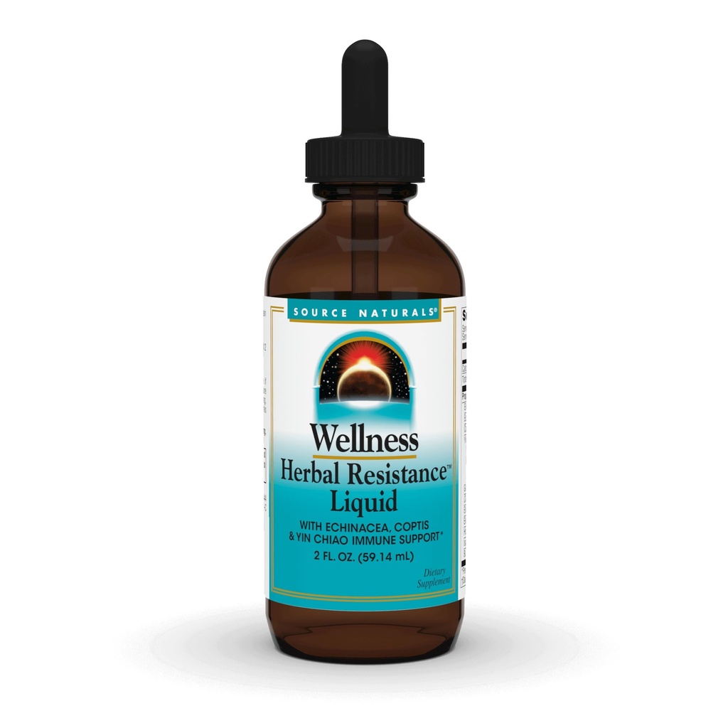 Source Naturals Wellness Herbal Resistance Liquid, 2 Fluid oz