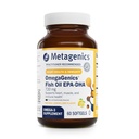 Metagenics OmegaGenics Fish Oil EPA-DHA 720 mg - High Potency Omega-3 Supplement* - Ondersteunt Hart, Gewricht, Hersenen & Immune Health* - Duurzaam opgewekte, zuiverheid-geteste visolie - 60 Softgels