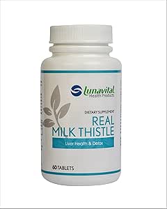 Echte melkdistel, detox & levergezondheid, 60 tabletten