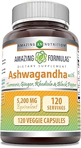 Verbazingwekkende Formules Ashwagandha Supplement 
