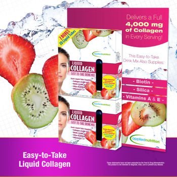 Toegepaste voeding Liquid Collageen, 20 Tellen