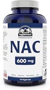 Summit Supplementen - NAC Supplement 600mg, Nac n-Acetylcysteïne, Ondersteunt Antioxidant Glutathion Niveaus, Immuun Systeem Ondersteuning, Lever Ondersteuning - Product van Canada - 150 Capsules