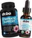 Lymfatische Drainage Supplementen Pillen en druppels - Organische Lymfatische ondersteuning Liquid Drops Reiniging, Lymf Systeem Ondersteuning Supplement voor Nodes Benen & Neck - Lymf Knoop Detox Reiniging Systeem Afwatering