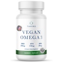 TAHIRO Vegan Omega-3 Softgels - Plant-Based Supplement met DPA, DHA & EPA - Nutriënten voor mannen, vrouwen en zwangere vrouwen - Ondersteunt hersenen gezondheid - Prenatale & gezamenlijke supplementen, 1000mg