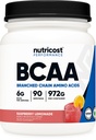 Nutricost BCAA Poeder 2:1:1 (Raspberry Lemonade, 90 porties)