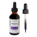 Quantum Health Black Elderberry Liquid Extract Sambucus Nigra Immune Support Formula 700mg - Daily Wellness Boost of Potent Antioxidants for Women & Men - High Dose, Fast Absorptie, Vegan - 2 Fl Oz