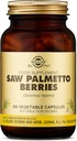 Solgar Saw Palmetto Bessen, 100 plantaardige capsules - Mannen gezondheid - volledige potentie - Non-GMO, Veganistisch, Glutenvrij, Zuivelvrij, Kosjer - 100 porties