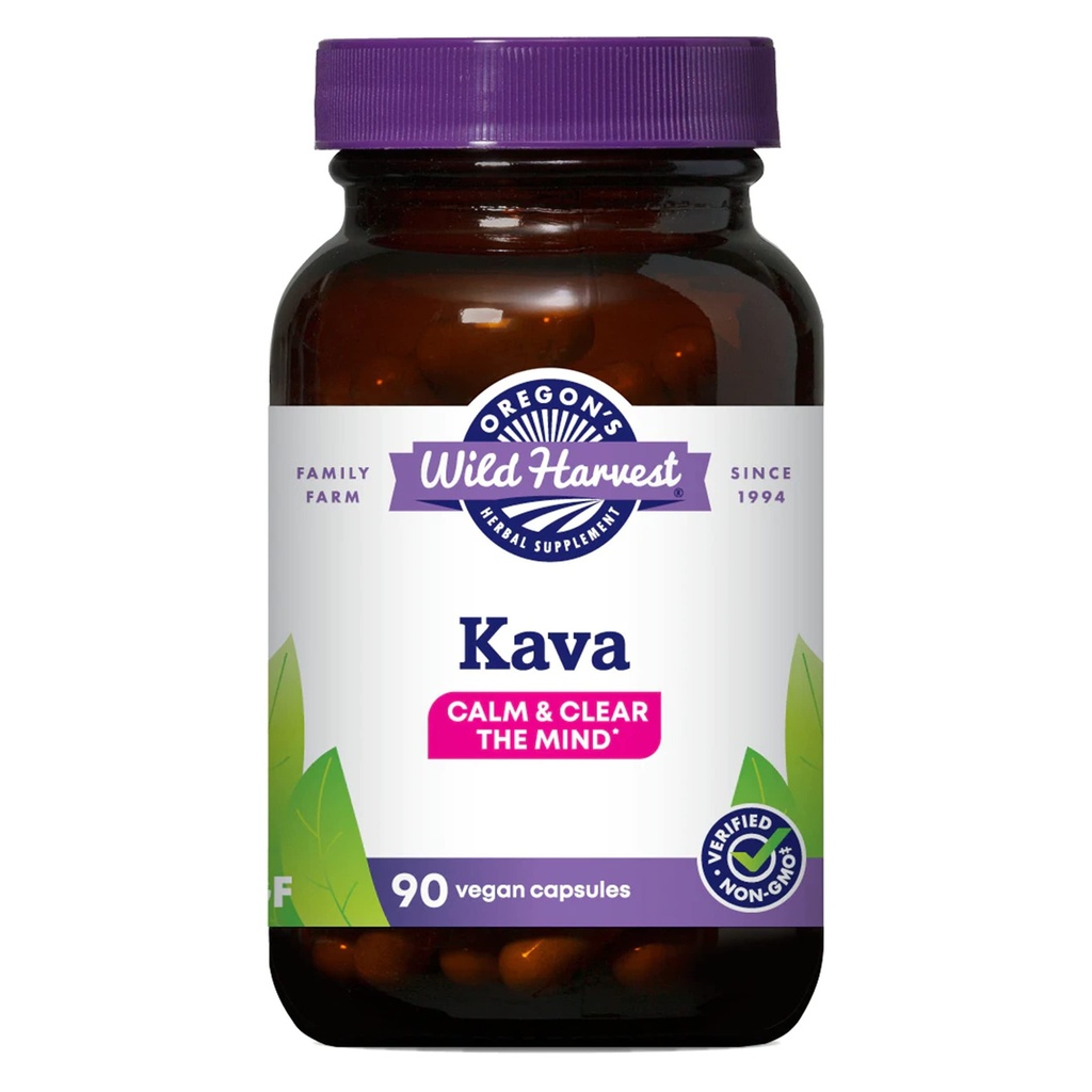Oregon's Wild Harvest Kava Root Capsules, 90 Tellen