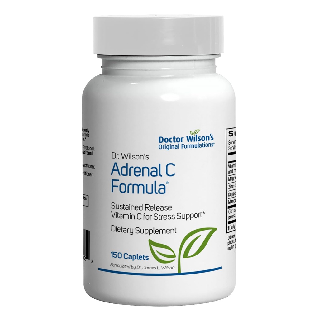 Originele Formuleringen van Doctor Wilson Adrenal C Formule 150 caplets