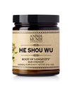 Anima Mundi Apothecaire gezonde haarvitaminen - Adaptogeen Hij Shou Wu - Fo Ti Root Hair Supplementen voor vrouwen en mannen - ondersteunt ook lever, Immuun & GI functie (5oz / 142g)