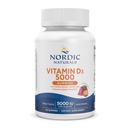 Nordic Naturals Vitamine D3 5000 Gummies, Passie Fruit - 30 Gummies - Ondersteuning voor gezonde botten, Mood, & Immune System - Vegetarisch - Niet-GMO - 30 Serven
