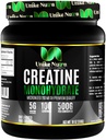 Pure Creatine Monohydraat poedersupplement, ongearomatiseerd, ondersteunt Bulk Muscle Energy, Herstel, & Strength - Creatine Supplement voor mannen en vrouwen - 500G, 5000mg per Serv (5g) - 100 Servings