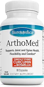 Euromedica ArthoMed - 60 capsules - Clinically Studed Boswellia & Curcumin, Devil
