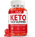 Keto ACV Gummies - 60 Graaf Glutenvrij, Gelatine-vrij Apple Cider Ainegar Gummies met B12 voor Keto Ondersteuning, Vegetarische, Unieke smaak, Handig Bottled Supplement voor mannen en vrouwen