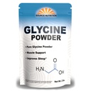 Glycinepoeder (2 lbs) - Bevordert rustgevende slaap, spier energie en kracht, geheugen en cognitie ondersteuning (hersluitbare zak)