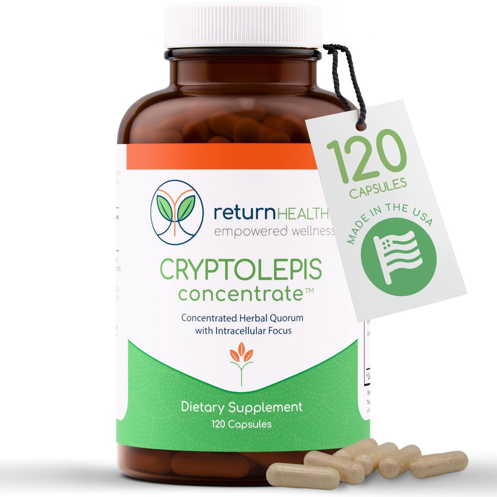 Cryptolepis Concentraat, Immune Support met Cryptolepis Sanguinolenta voor Immunity Boost, Geconcentreerde Kruidensupplementen, Antioxidant & Health Supplement, 120 Capsules
