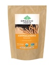 ORGANISCHE INDIA Ashwagandha Powder Organic - Ashwagandha Wortelpoeder Bulk, Kruidensupplement - Veganistisch, Glutenvrij, Kosher, Non-GMO, Ondersteunt Stress Relief, Energie en Slaap - 1lb Bag