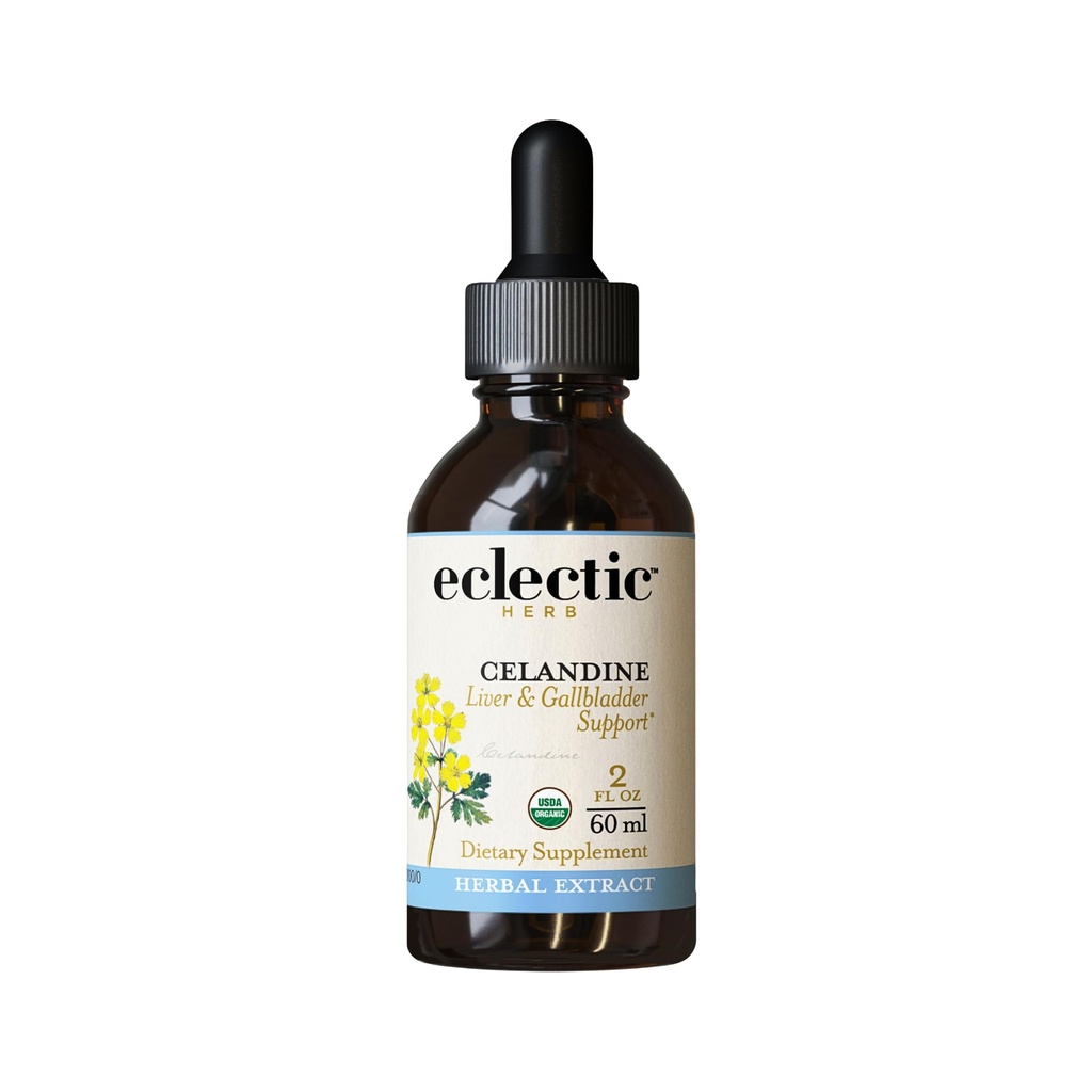 ECLECTIC INSTITUUT, Organisch Celandine Extract, 2 fl oz (60 ml)