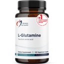 Designs for Health L Glutamine Capsules - 850mg Vegetarische Aminozuren Supplement ter ondersteuning van Muscle Recovery, Digestief, Immune + Gut Health - Non-GMO + Glutenvrij (120 Capsules)