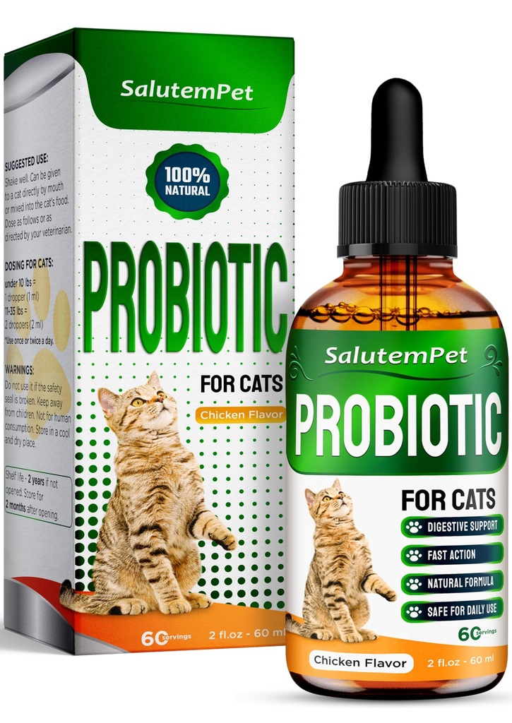 Probiotica voor Katten voor Digestieve Ondersteuning 