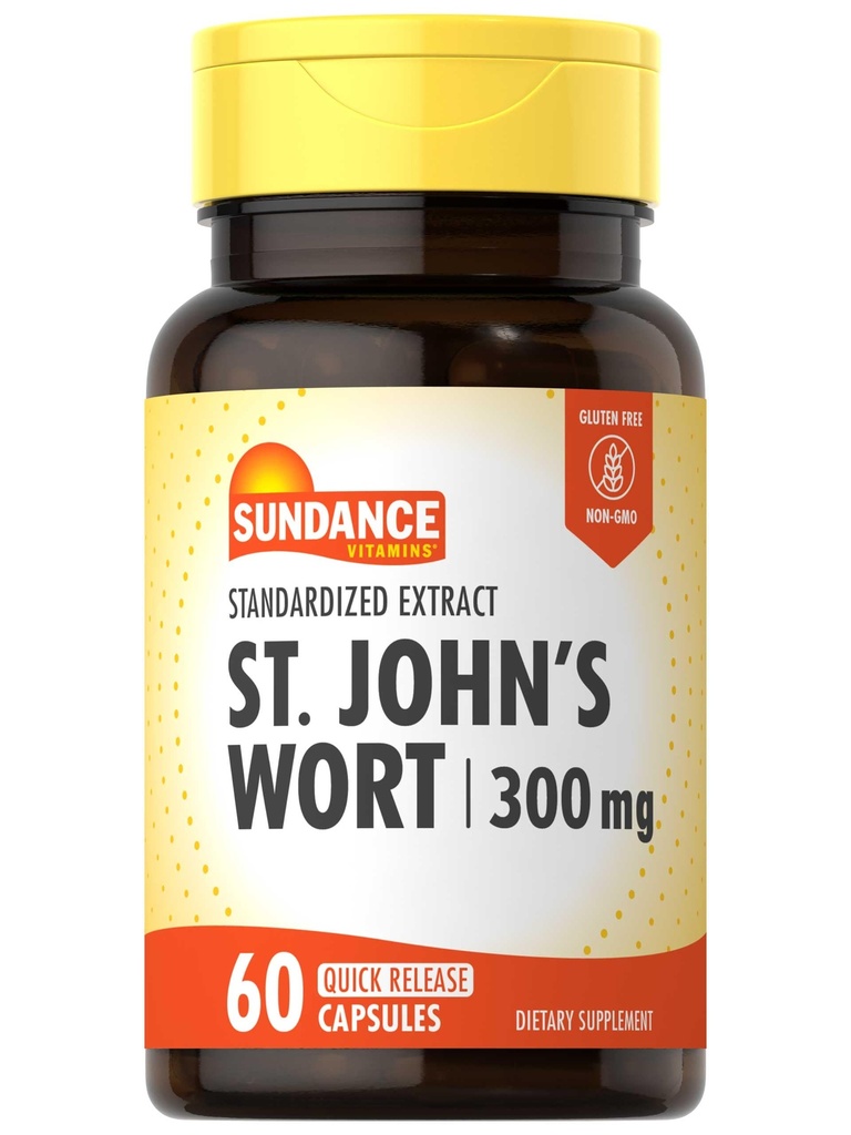 Sundance St. John's Wort Capsules 300mg 