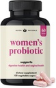 3-in-1 Womens Probiotic - 60 Servings - 12 Unique Strains, Prebiotics, D-Mannose, & Cranberry for Digestive Health, Vaginal Health & Immune Support - Prebiotics and Probiotics for Women | pH Balance