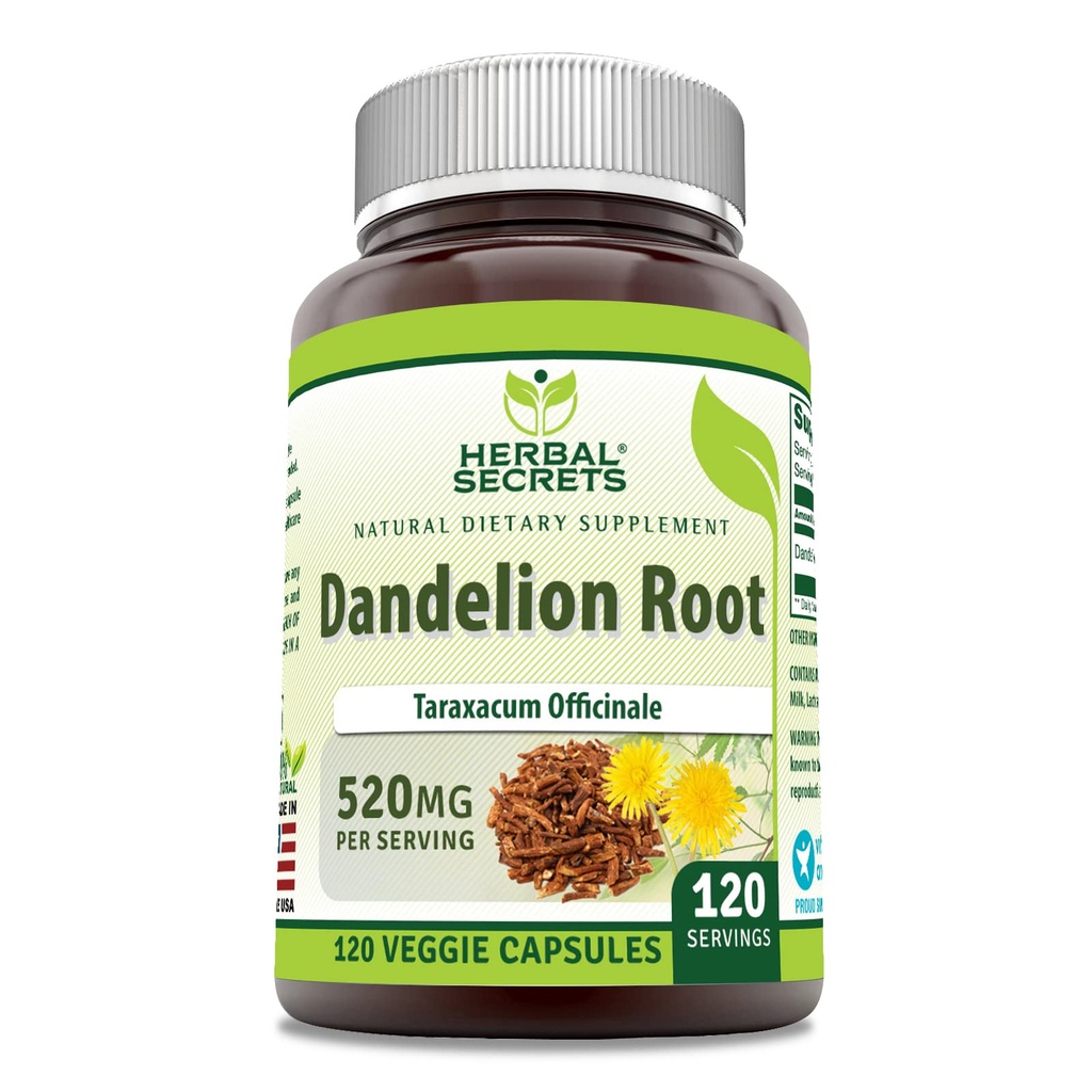 Kruidengeheimen Paardenbloem Root Supplement 