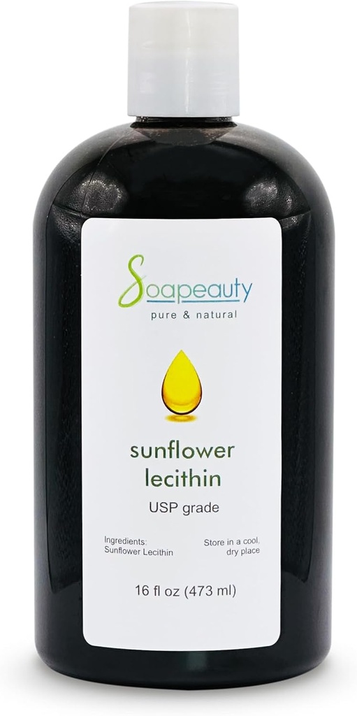 SUNFLOWER LECITHIN vloeibare olie Koud geperst Onbewerkte 