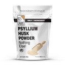 Het is gewoon! - Psyllium Husk Powder, Easy Mixing Dietary Fiber, Reinig uw spijsverteringssysteem, Fijn gemalen poeder, Ideaal voor Keto bakken, niet-GMO (Unflavored, 24oz (Pack of 1))