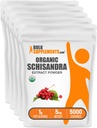 BulkSupplements.com Biologische Schisandra Extract Poeder - Schisandra Supplement, van Schisandra Bessen - Kruidensupplement, Glutenvrij - 1000mg per portie, 5kg (11 lbs) (verpakking van 5)