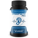 Synapse XT Pro - Tinnitus Support Formula - Ondersteuning Verminderde ontsteking, lawaai, & oxidatie - Gepatenteerde Tinnitus Herbal Relief Formula - Ginseng, Kurkuma, & veel meer Kruiden, 90 Tellen (pakket van 1)