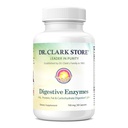 Dr. Clark Decompensative Enzymes Supplement 700mg, 50 Gelatine Capsules, bevordert spijsverterings- en darmfunctie