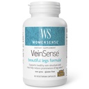 WomenSense VeinSense by Natural Factors, Beauty Supplement to Support Healthy Veins and Beautiful Legs, Vegan, Non-GMO, 60 capsules (20 porties)