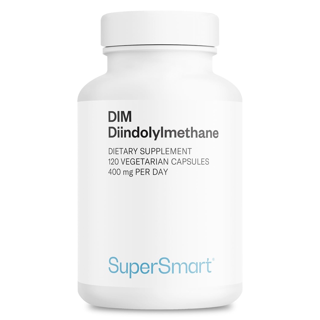 Supersmart - DIM Supplement 400mg per dag (diindolylmethaan) - Natuurlijke balans voor mannen en vrouwen 
