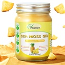 15OZ Sea Moss Gel Irish Wildcrafted Seamoss Gel, Vegan Superfood Vitaminen Minerale ondersteuning, Ananas smaak