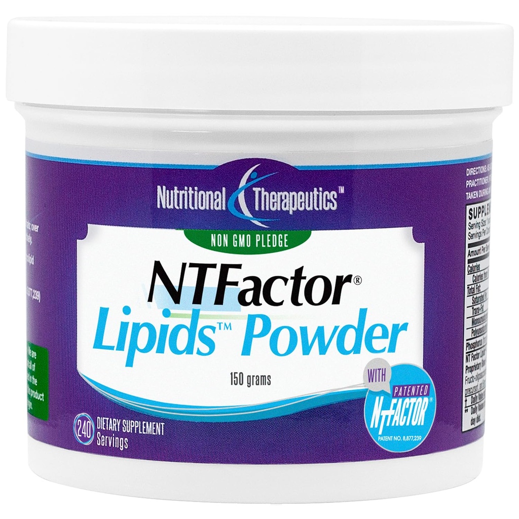 Nutritional Therapeutics NTFactor Lipiden Powder, Aging & Cellular Support, 240 Servings