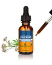 Herb Pharm Certified Biologische Valeriaan Root Liquid Extract voor ontspanning en rustgevende slaap, Biologische Cane Alcohol, 1 Ounce