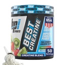 BPI Sports Best Creatine - Creatine Monohydrate Powder for Men & Women, Himalayan Salt - Strength, Pump, Endurance, Muscle Growth, Muscle Definition, No Bloat - Kiwi Strawberry - 50 Servings - 9.07 Oz