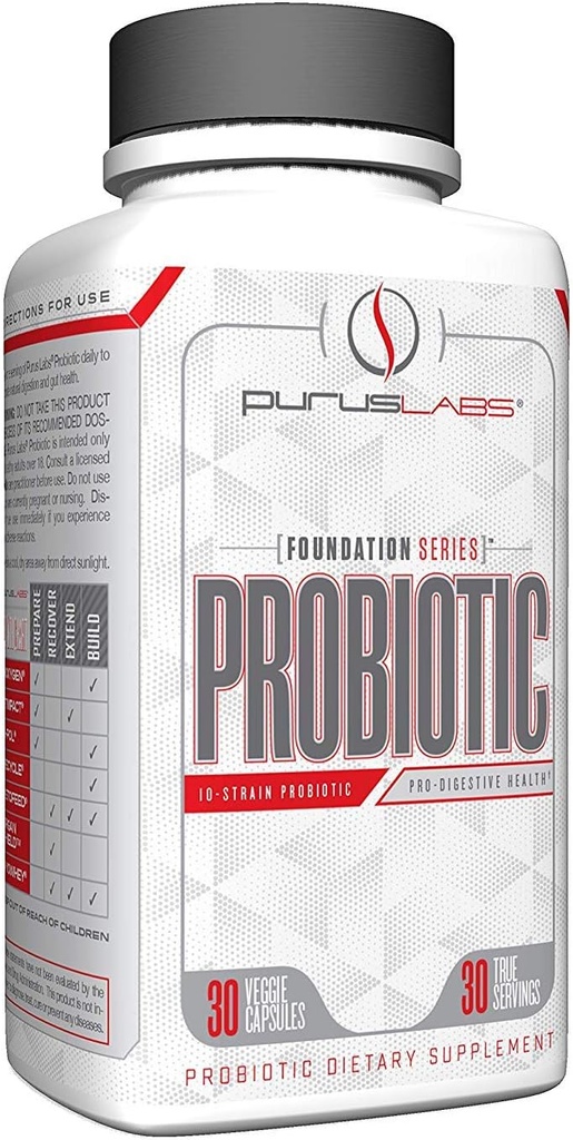 Purus Labs PROBIOTIC Capsules, 30 porties